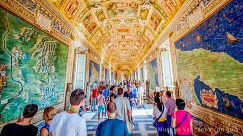 Museos Vaticanos con guía oficial del Vaticano: foto del listado de reserva